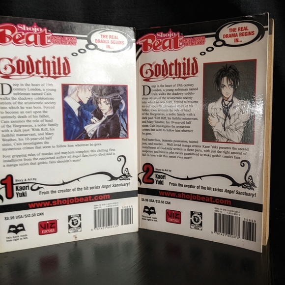 Godchild Manga Vol 1 & 2 Anime Books - Picture 2 of 6